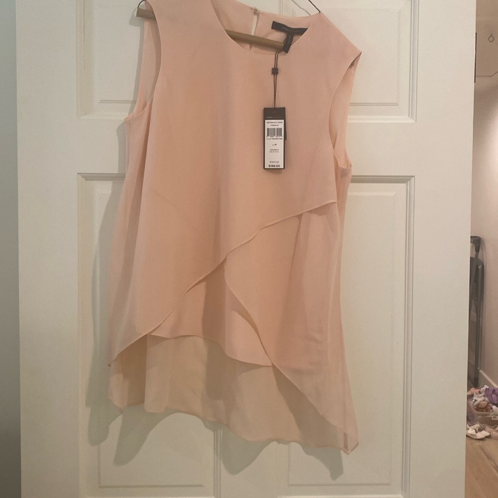 BCBG blush top size M